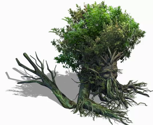 Fantasy Art Treant 3d model Fantasy Art Treant 3d model