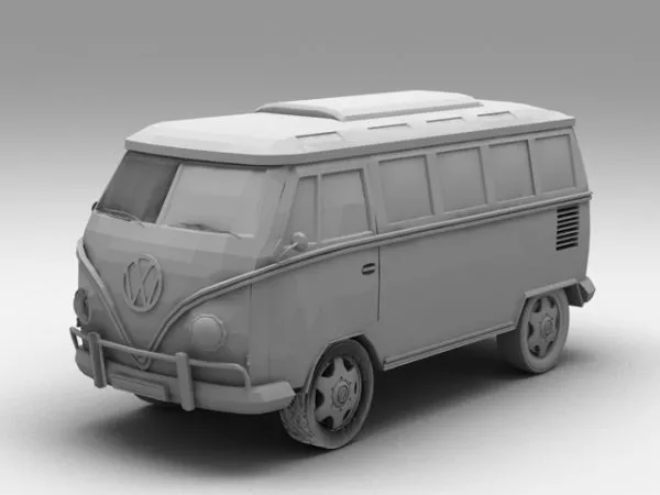 Vw Beetle Dune Car 3d model