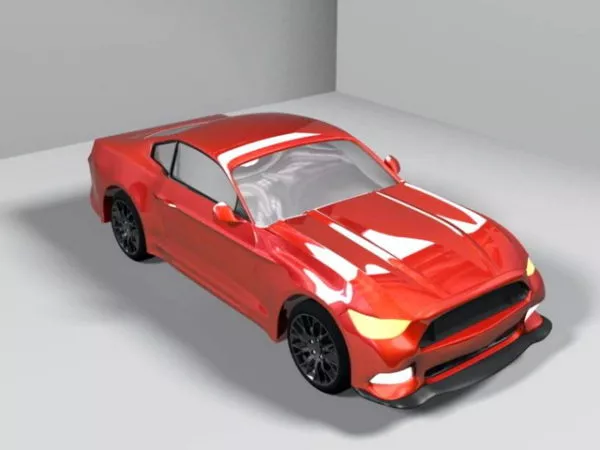2015 Ford Mustang 3d model 2015 Ford Mustang 3d model