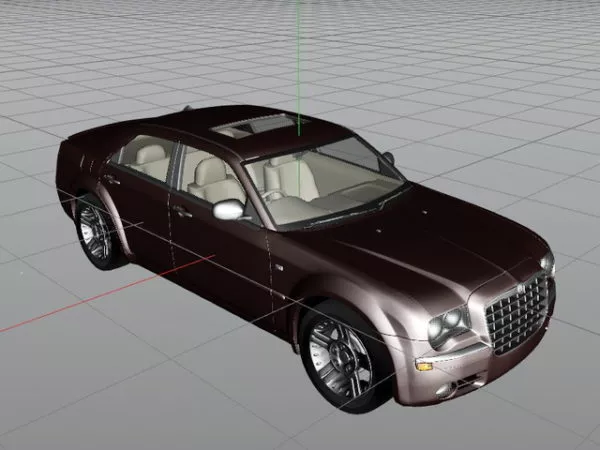 Chrysler 300 Sedan 3d model Chrysler 300 Sedan 3d model