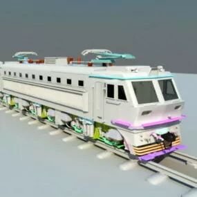 Electric Locomotive Engine 3d model