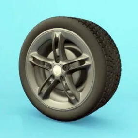 Car Wheel 3d model