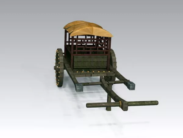 Hand Cart 3d model