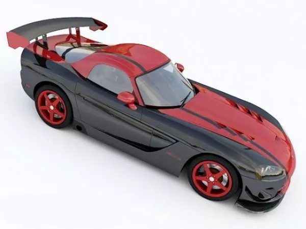 Dodge Viper 3d model Dodge Viper 3d model