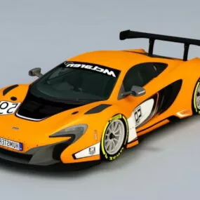 Mclaren 650s Gt3 3d model