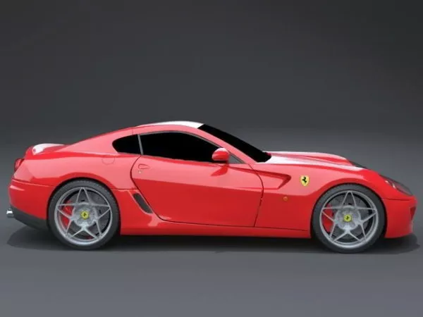 Ferrari 599 Gtb Fiorano 3d model Ferrari 599 Gtb Fiorano 3d model