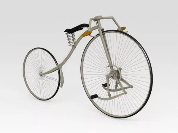 Simple Bicycle 3d model