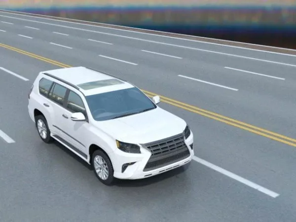 Lexus Suv White 3d model Lexus Suv White 3d model