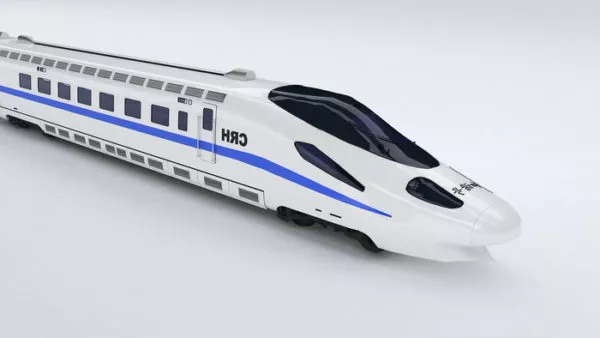 Chinese High Speed Train 3d model Chinese High Speed Train 3d model
