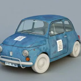 1959 Fiat 500 N 3d model