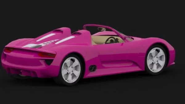 Porsche 918 Spyder 3d model Porsche 918 Spyder 3d model