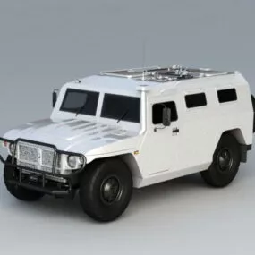 Gaz Tigr 3d model