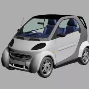 Small Microcar 3d model