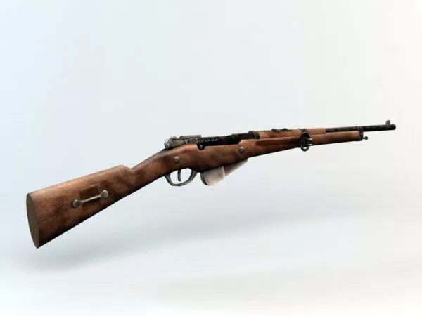 Berthier Rifle 3d model Berthier Rifle 3d model