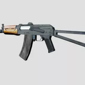 Aks-74u Carbine 3d model