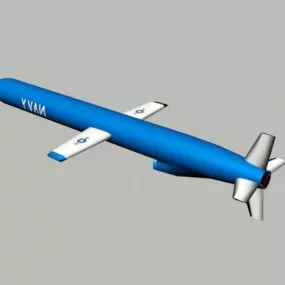 Tomahawk Missile 3d model