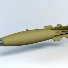 Aerial Bomb 3d model