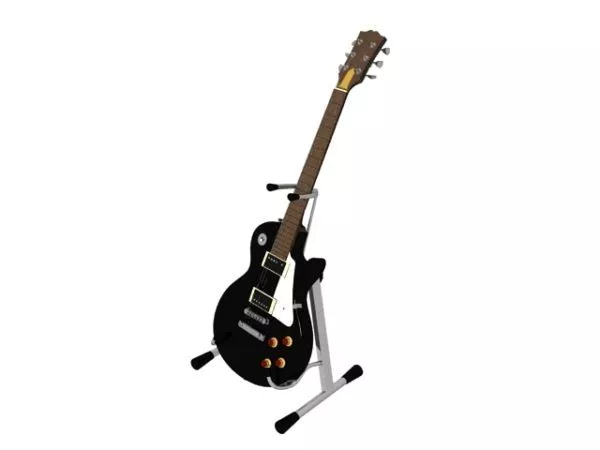 Lowpoly Classic Guitar 3d model