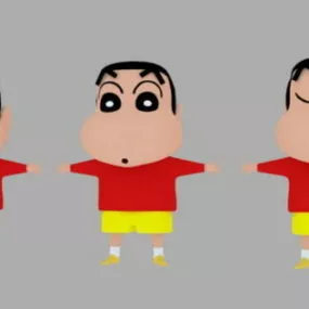Crayon Shin-chan 3d model