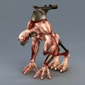 Zombie Monster 3d model
