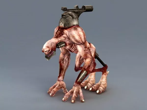 Zombie Monster 3d model Zombie Monster 3d model