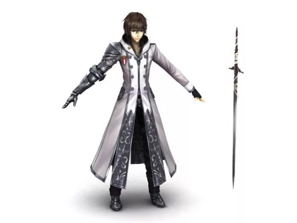 Anime Swordsman 3d model Anime Swordsman 3d model