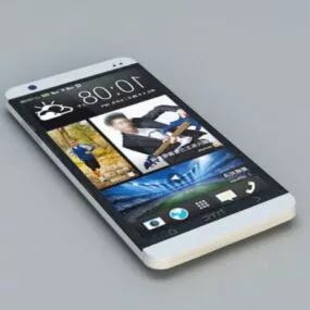 Htc One Smartphone 3d model