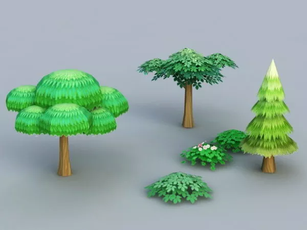 Monrovia Shrub Plant 3d model
