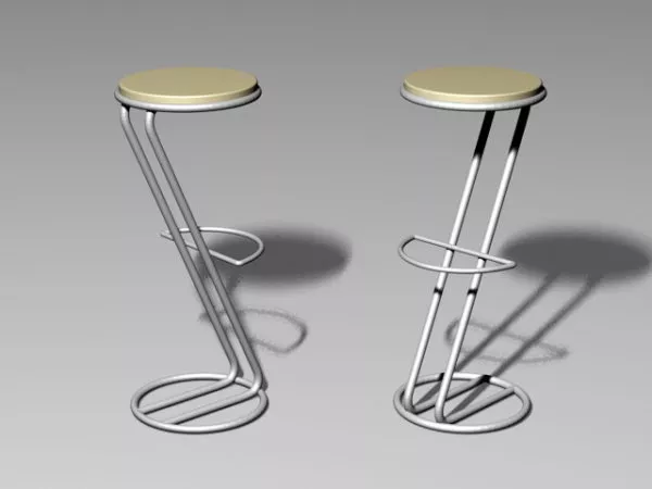 Bar Stool 3d model Bar Stool 3d model