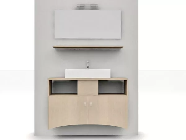 Sink Cersanit 3d model