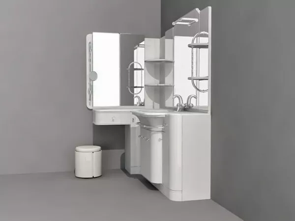 Bathroom Vanity With Sitting Area 3d model Bathroom Vanity With Sitting Area 3d model
