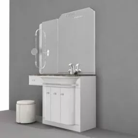 Bathroom Makeup Vanity 3d model