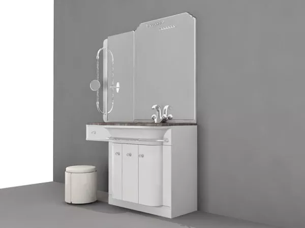 Bathroom Makeup Vanity 3d model Bathroom Makeup Vanity 3d model