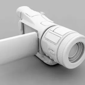 Mini Dv Camcorder 3d model