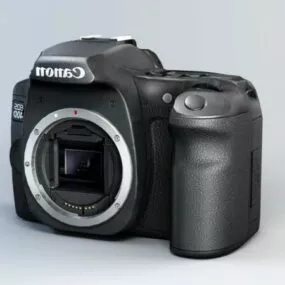 Canon Eos 40d Camera 3d model