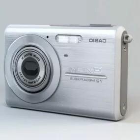 Casio Ex-z75 Digital Camera 3d model