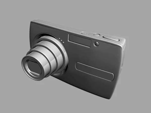 Digital Camera 3d model Digital Camera 3d model