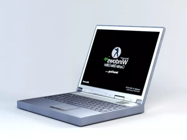 Notebook Lowpoly Laptop 3d model