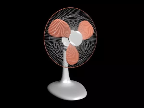 Multiple Wings Ceiling Fan 3d model
