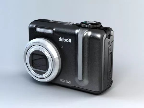 Vintage Nikon Slr Camera 3d model