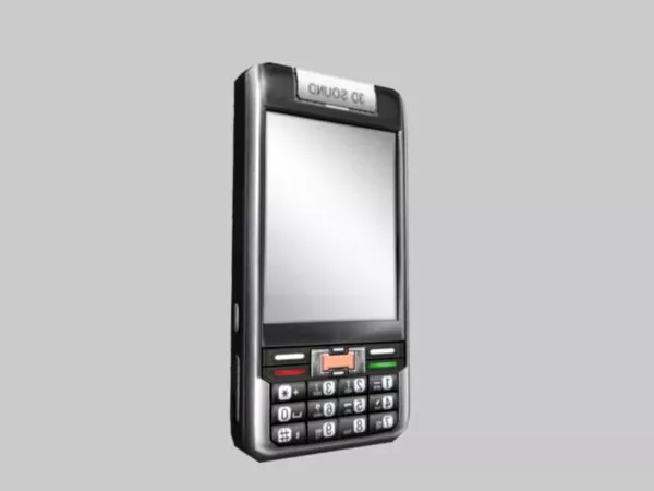 Low Ploy Mobile Phone 3d model Low Ploy Mobile Phone 3d model