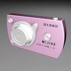 Casio Exilim Digital Camera 3d model