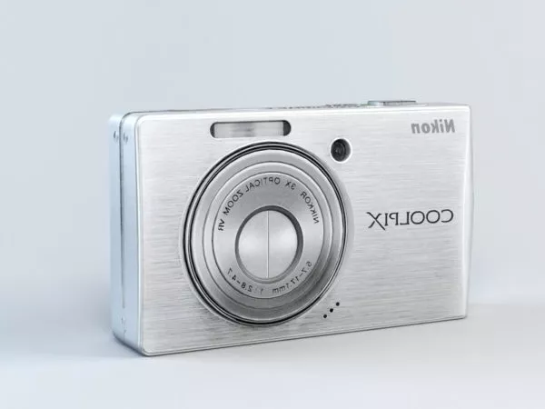 Nikon Coolpix S500 3d model Nikon Coolpix S500 3d model