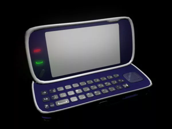 Folding Mobile Phone 3d model