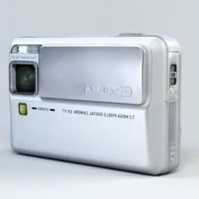 Casio Exilim Ex-v7 Digital Camera 3d model