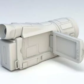 Digital Video Camera 3d model