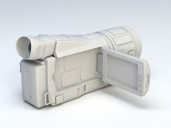 Digital Video Camera 3d model Digital Video Camera 3d model