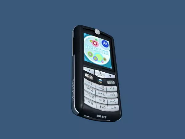 Motorola E398 3d model Motorola E398 3d model