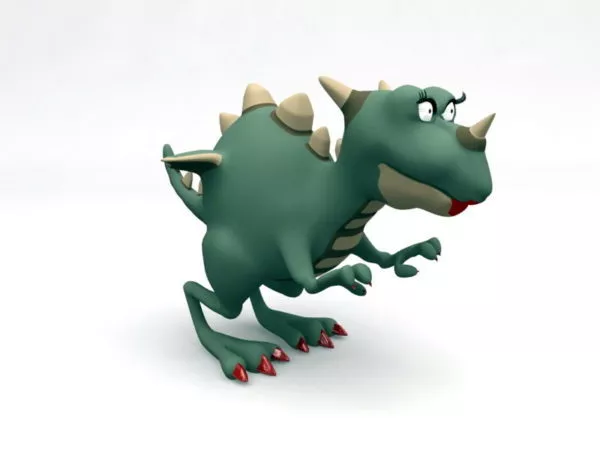 Hippodraco Dinosaur 3d model
