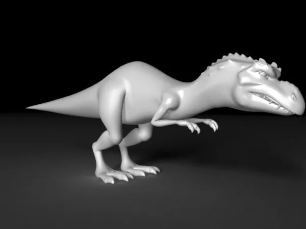Momma Dinosaur Rig 3d model Momma Dinosaur Rig 3d model
